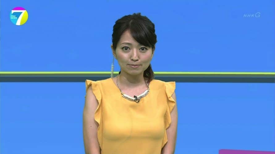 NHK福岡良子気象予報士がニュースシブ5時でかわいい!カップや高校と結婚は?